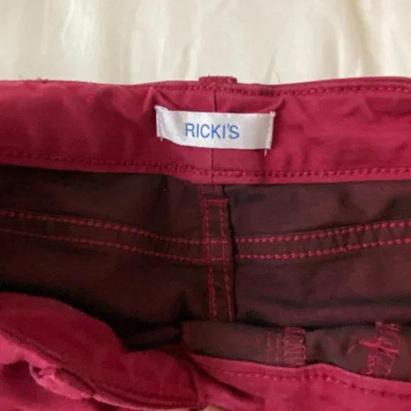 Ricki's Raspberry Red Color Skinny pants size 4 - Picture 5 of 6